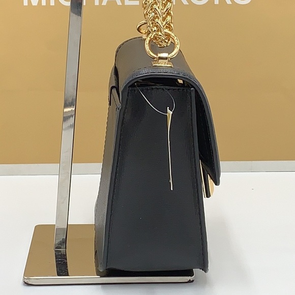 MICHAEL KORS SONIA SMALL SHOULDER XBODY BLACK COLOR - Picture 8 of 16